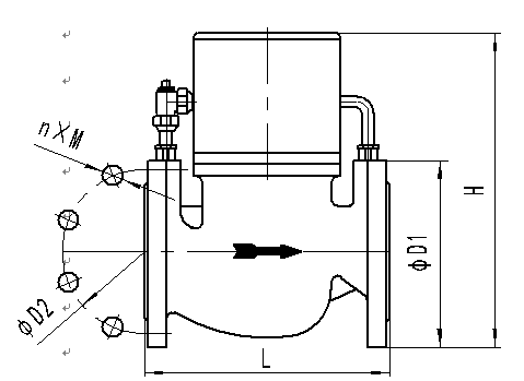 DN-50～200Pilot piston valve